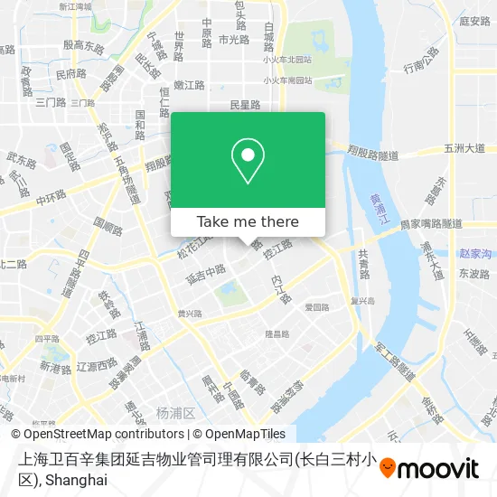 上海卫百辛集团延吉物业管司理有限公司(长白三村小区) map