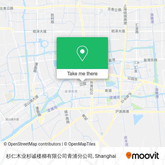 杉仁木业杉诚楼梯有限公司青浦分公司 map