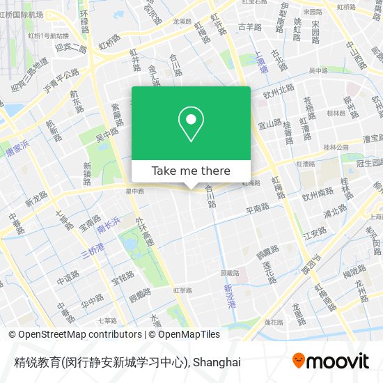 精锐教育(闵行静安新城学习中心) map
