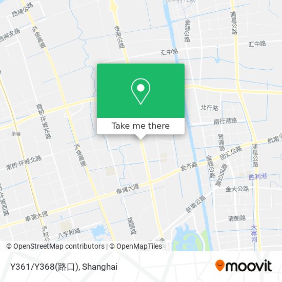Y361/Y368(路口) map