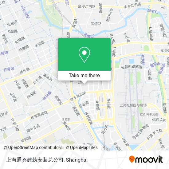 上海通兴建筑安装总公司 map