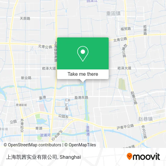 上海凯茜实业有限公司 map