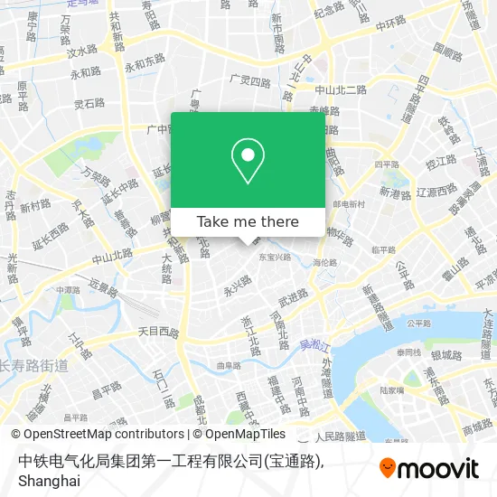 中铁电气化局集团第一工程有限公司(宝通路) map