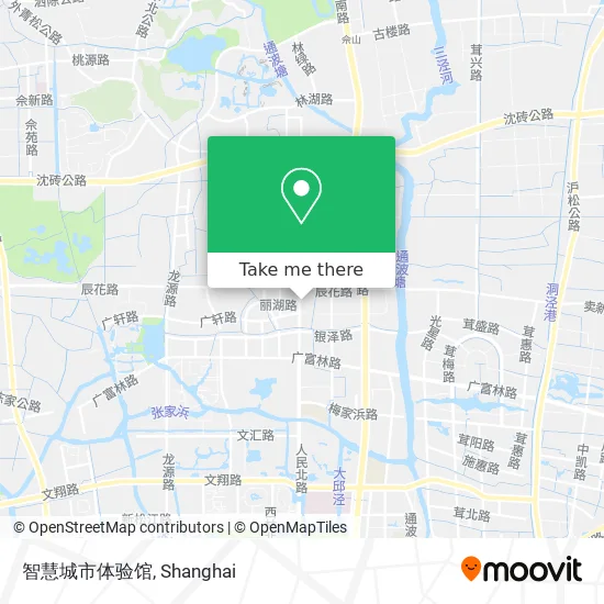 智慧城市体验馆 map