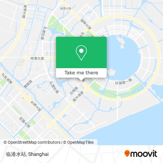 临港水站 map