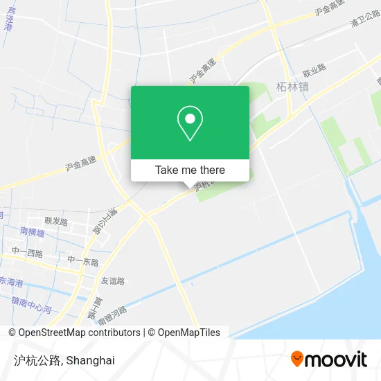 沪杭公路 map