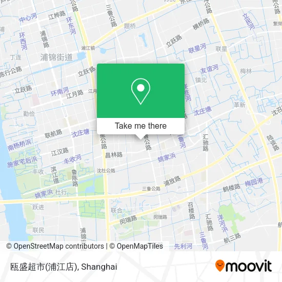 瓯盛超市(浦江店) map