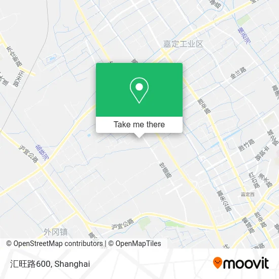 汇旺路600 map