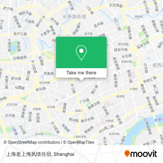 上海老上海风情住宿 map