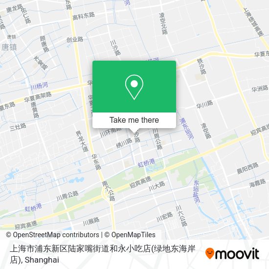 上海市浦东新区陆家嘴街道和永小吃店(绿地东海岸店) map