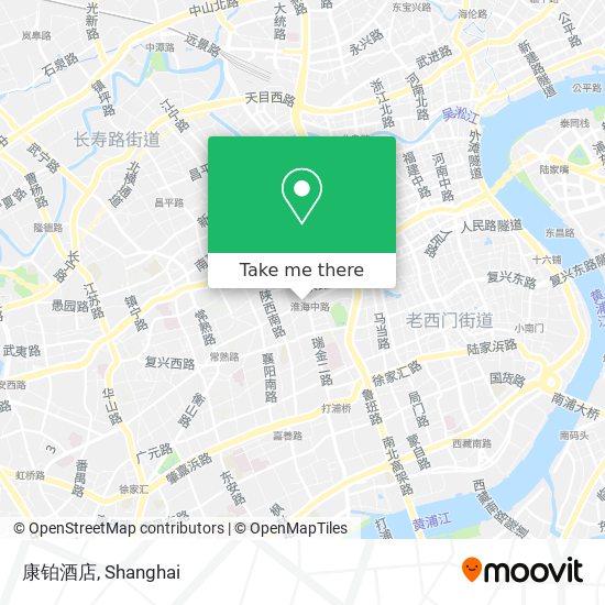 康铂酒店 map