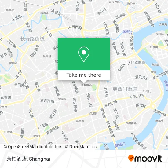 康铂酒店 map