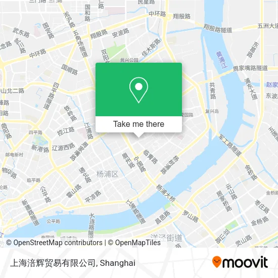 上海涪辉贸易有限公司 map