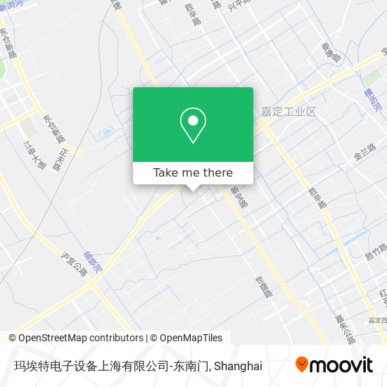 玛埃特电子设备上海有限公司-东南门 map