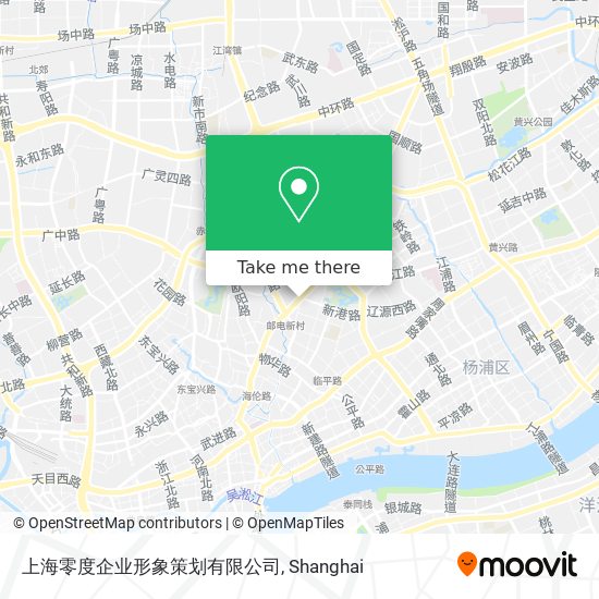 上海零度企业形象策划有限公司 map