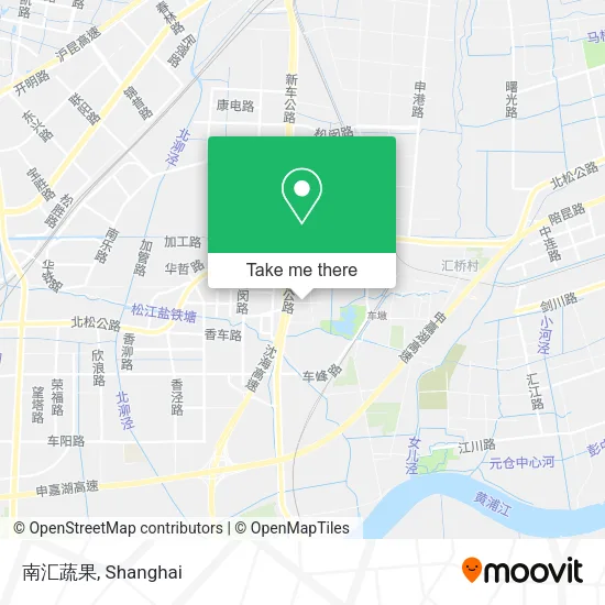 南汇蔬果 map