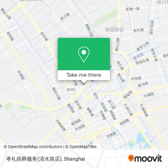 孝礼殡葬服务(清水路店) map