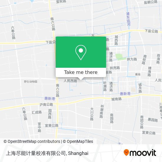 上海尽能计量校准有限公司 map