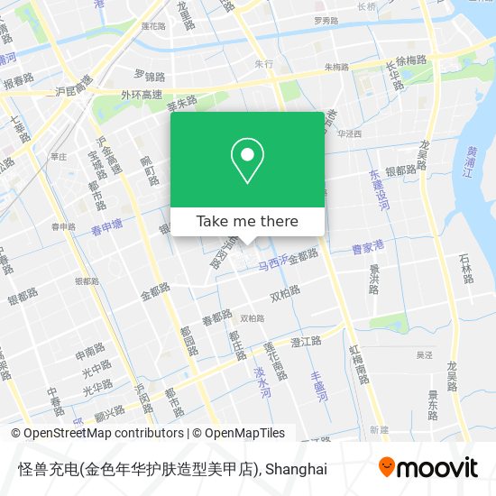 怪兽充电(金色年华护肤造型美甲店) map