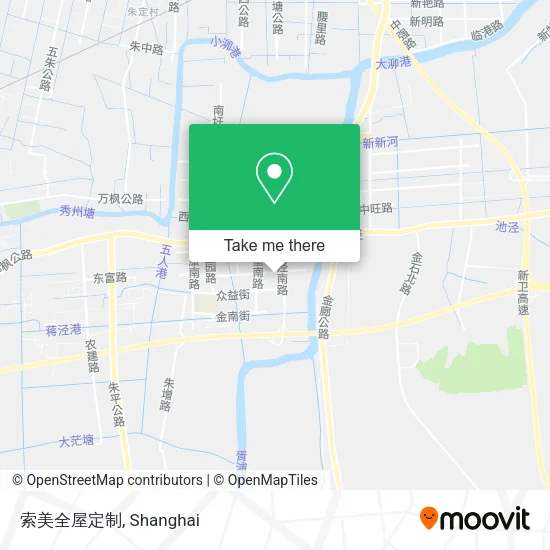 索美全屋定制 map