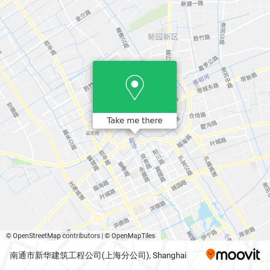 南通市新华建筑工程公司(上海分公司) map