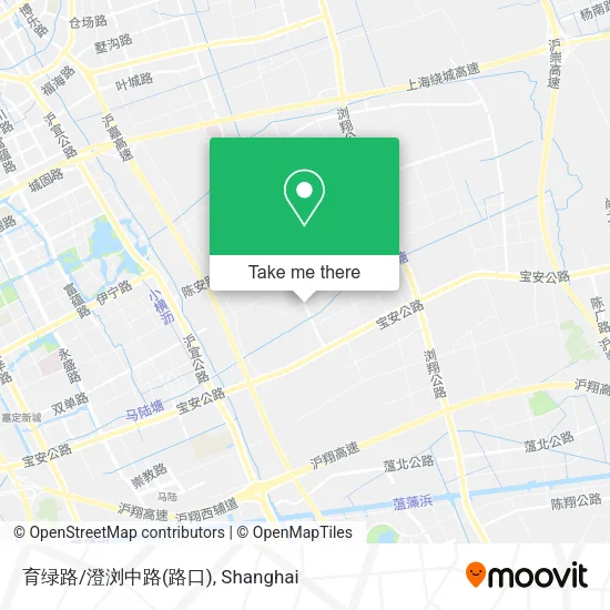 育绿路/澄浏中路(路口) map