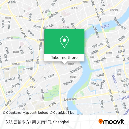 东航·云锦东方1期-东南2门 map