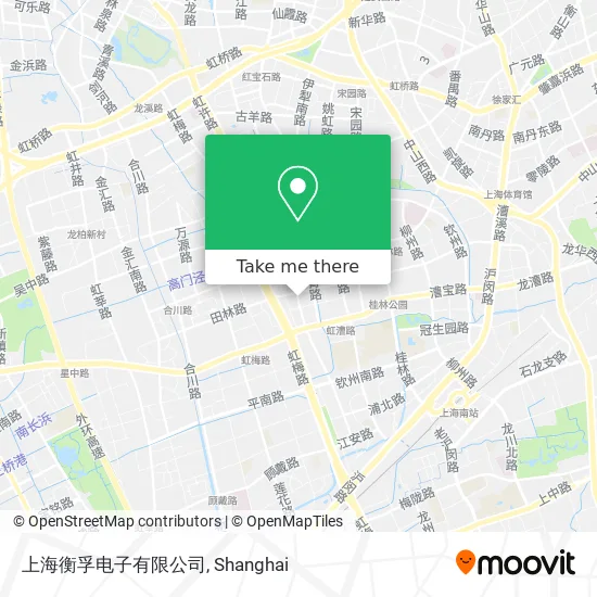 上海衡孚电子有限公司 map