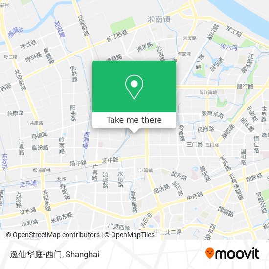 逸仙华庭-西门 map