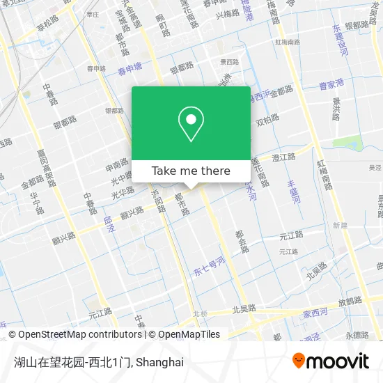 湖山在望花园-西北1门 map