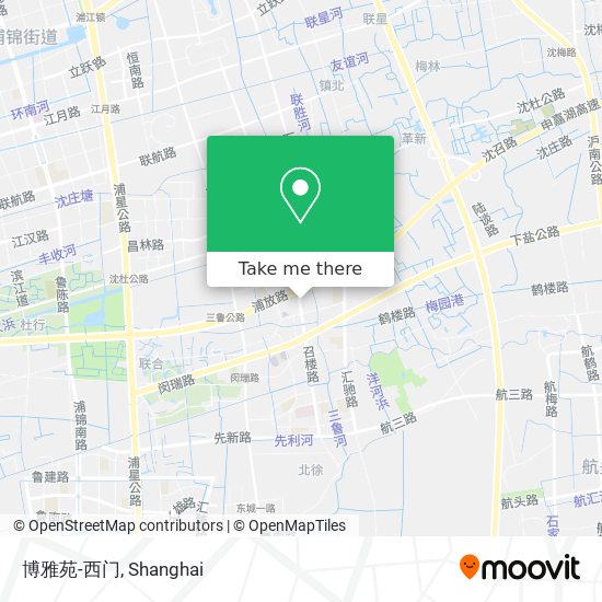 博雅苑-西门 map
