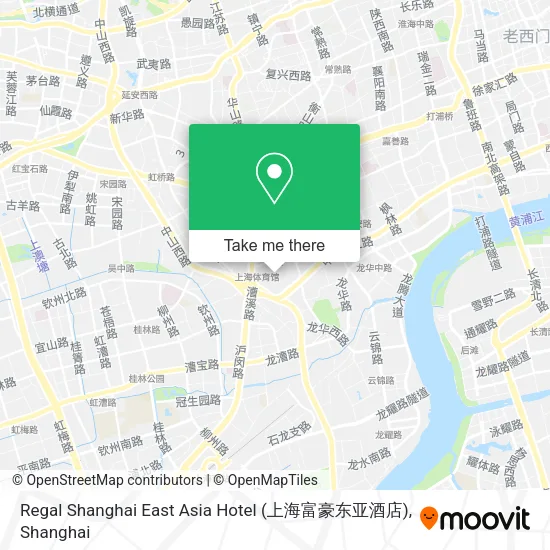Regal Shanghai East Asia Hotel (上海富豪东亚酒店) map