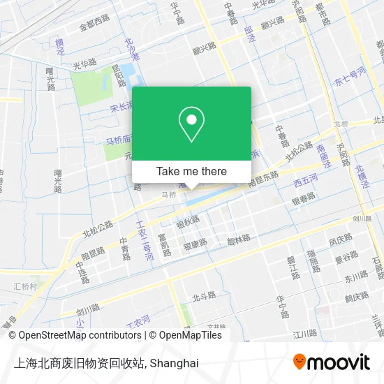 上海北商废旧物资回收站 map