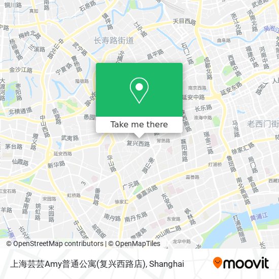 上海芸芸Amy普通公寓(复兴西路店) map