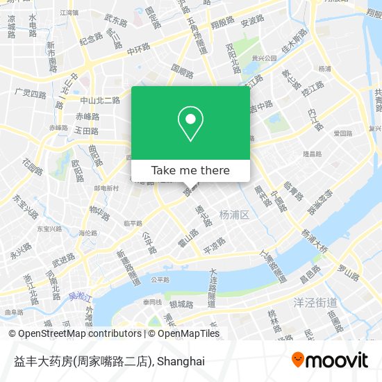 益丰大药房(周家嘴路二店) map