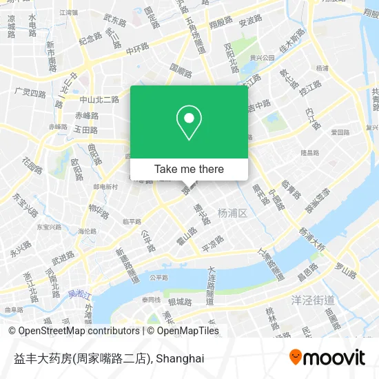 益丰大药房(周家嘴路二店) map