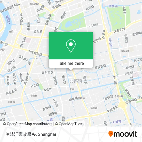 伊靖汇家政服务 map