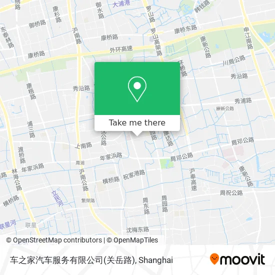 车之家汽车服务有限公司(关岳路) map