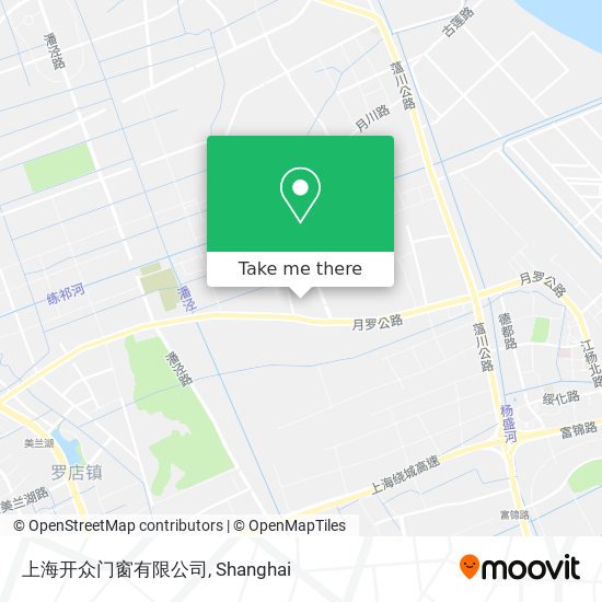 上海开众门窗有限公司 map