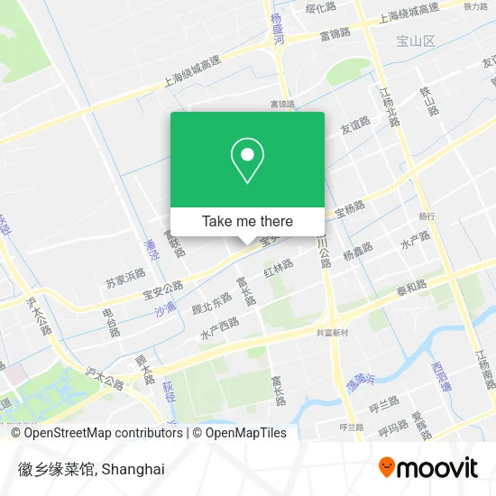 徽乡缘菜馆 map