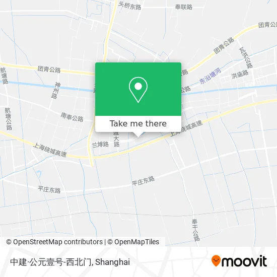 中建·公元壹号-西北门 map