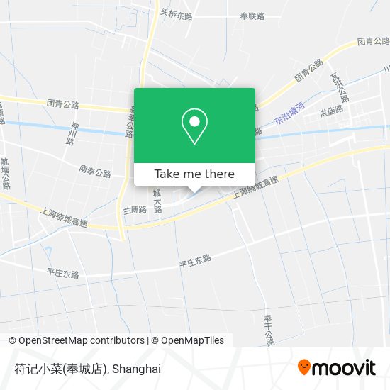 符记小菜(奉城店) map