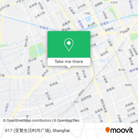 017 (亚繁生活时尚广场) map