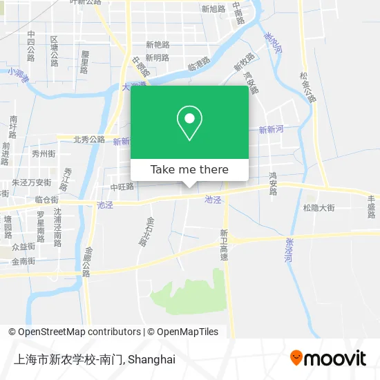 上海市新农学校-南门 map