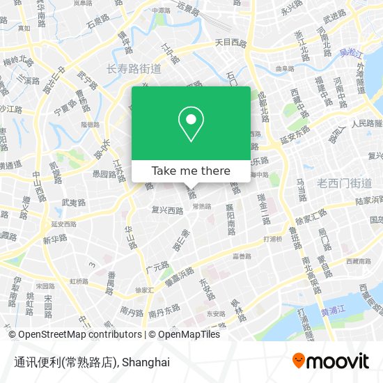 通讯便利(常熟路店) map