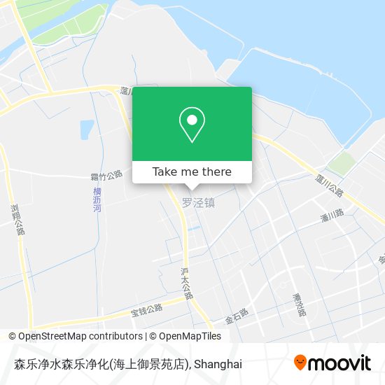 森乐净水森乐净化(海上御景苑店) map