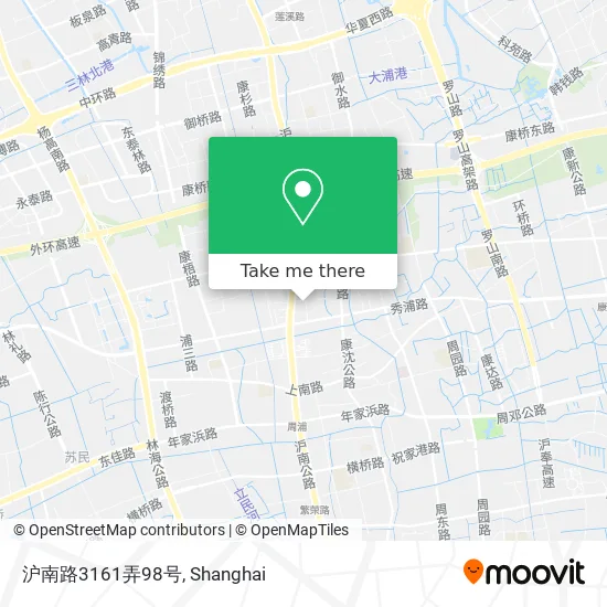 沪南路3161弄98号 map