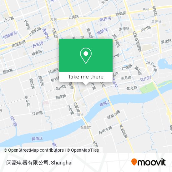 闵豪电器有限公司 map