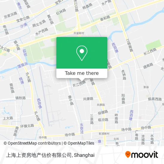 上海上资房地产估价有限公司 map