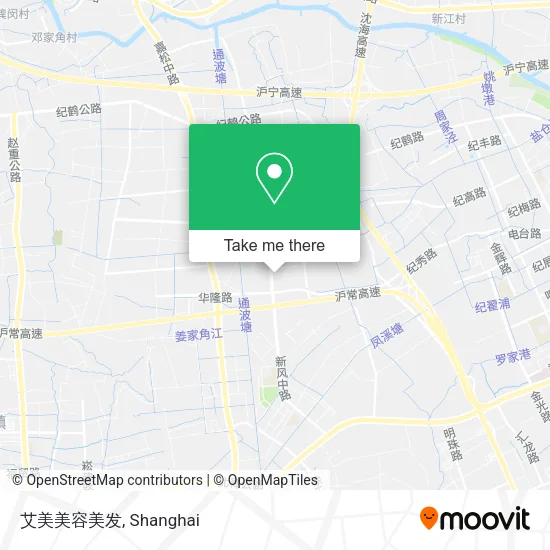 艾美美容美发 map